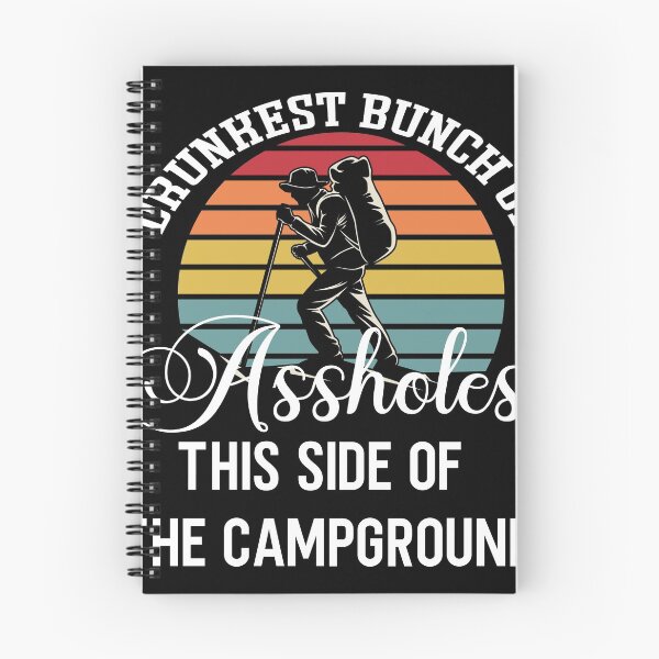 Item preview, Drunkest Bunch of Assholes This Side of the Campground t-shirt  designed and sold by Perfectstyles.
