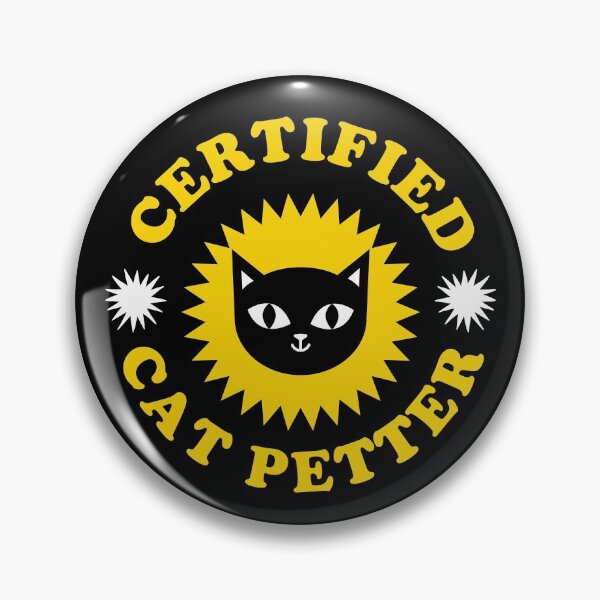 Item preview,  Certified Cat Petter - funny cat designed and sold by SunsetCloud.