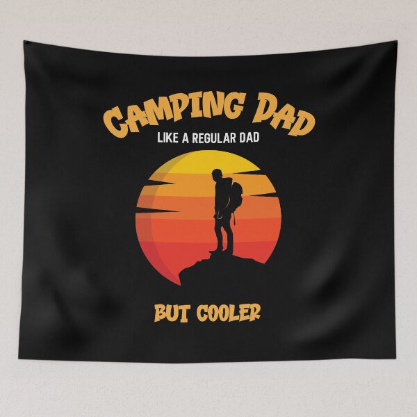 Item preview, camping dad like a regular dad but cooler t-shirt  designed and sold by Perfectstyles.