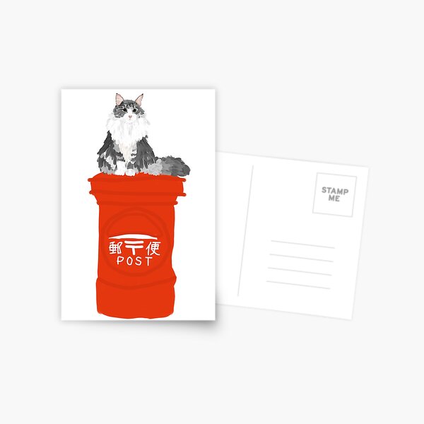 Item preview, Post cat designed and sold by Darjeelingchan.