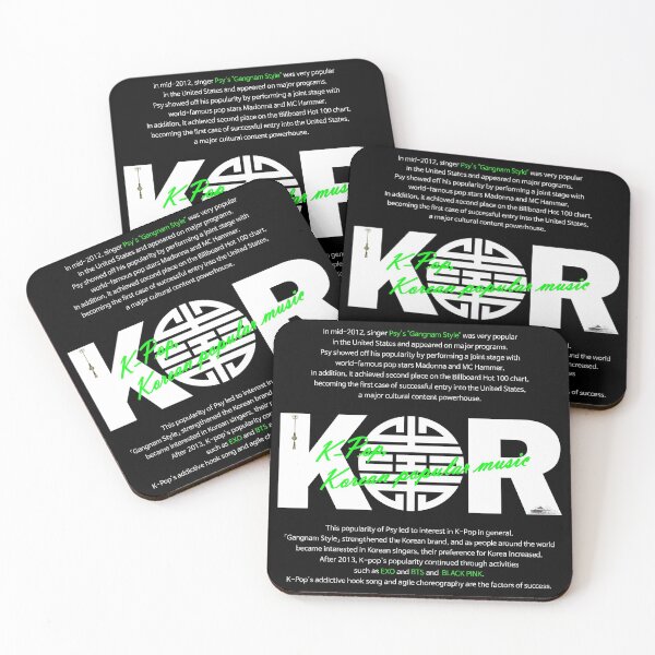 Item preview, K-Pop, Korean popular music designed and sold by KDC-art.
