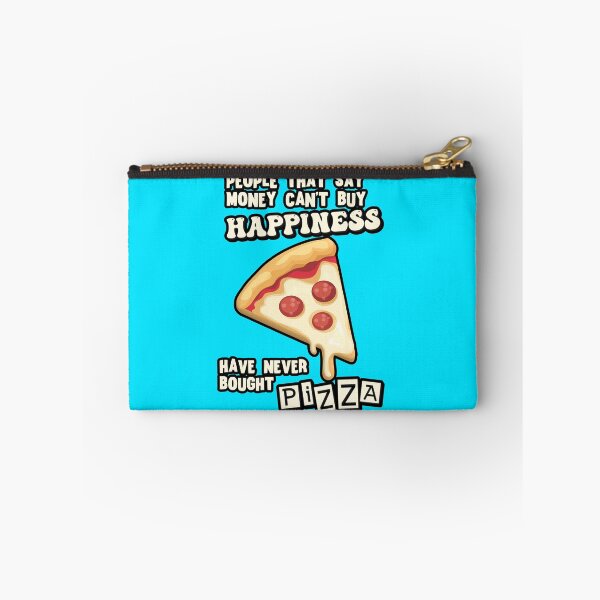 Item preview, Money can't buy happiness - Funny Pizza Quotes designed and sold by AlexSin.