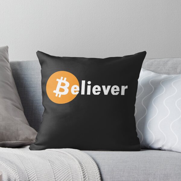 Item preview, Bitcoin Believer fun crypto design designed and sold by pomie01.