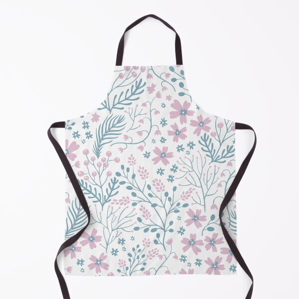 Item preview, Seamless Floral and Leaves Pattern Wall Art Prints designed and sold by Erika Bartha.