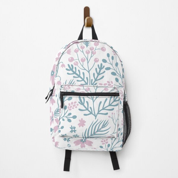 Item preview, Seamless Floral and Leaves Pattern Wall Art Prints designed and sold by Erika Bartha.