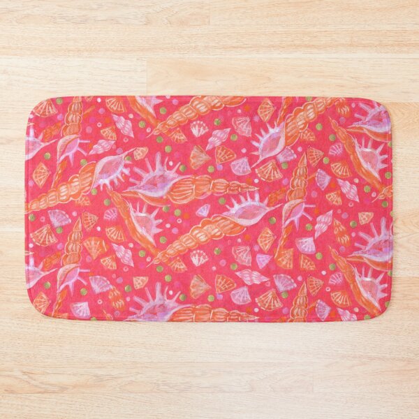 Item preview, Seashells Sea Shells Underwater Pattern Paper Collage Coral Red designed and sold by Julia Khoroshikh.