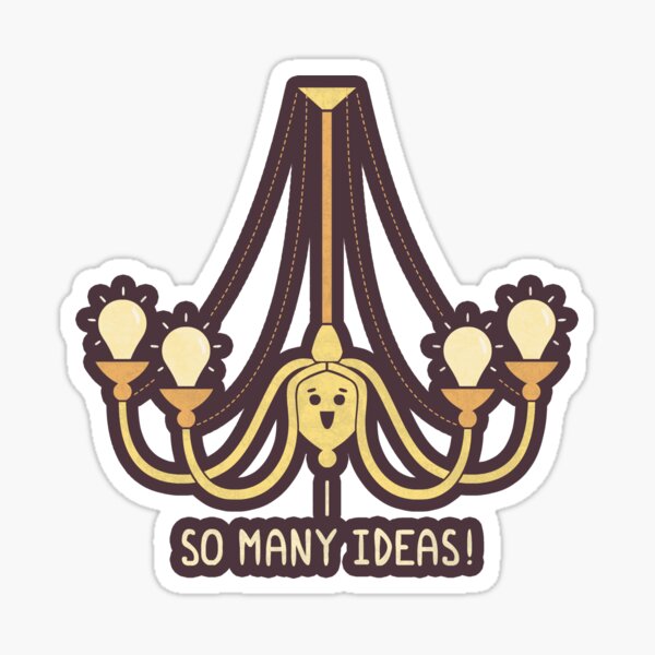 Full Of Ideas Sticker