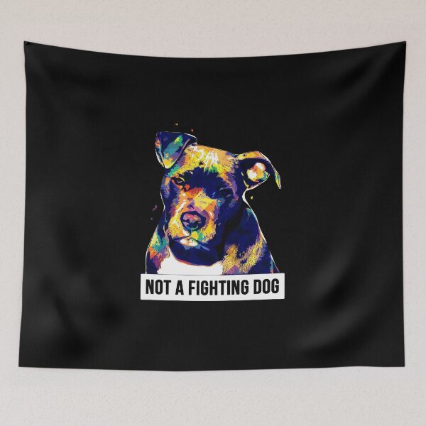 Item preview, No Fight Dog Pitbull designed and sold by titanosdesign.