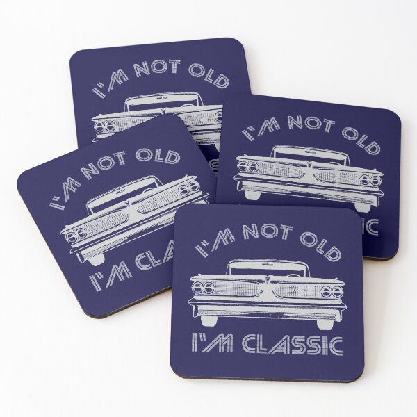 Item preview, I'm Not Old I'm Classic Funny Car Graphic designed and sold by PifPafPuf.