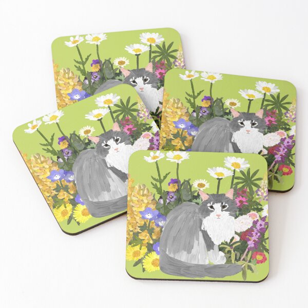 Item preview, Wildflower cat designed and sold by Darjeelingchan.