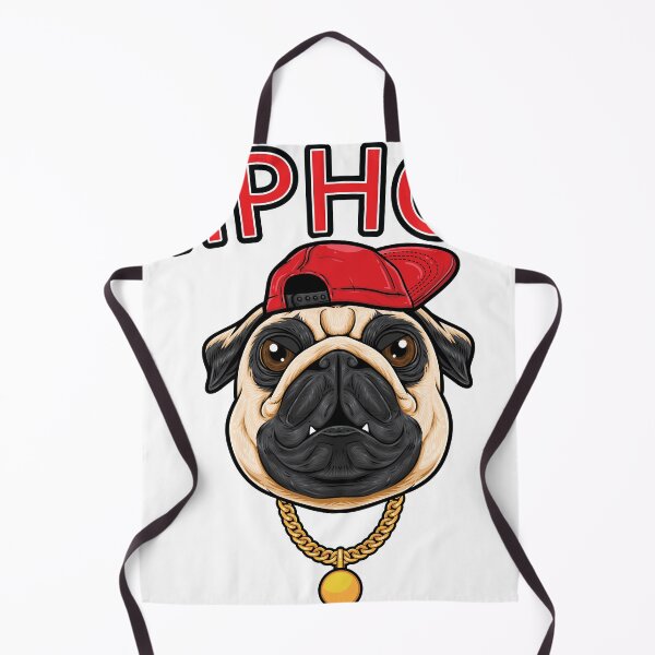 Item preview, Pug Hiphop designed and sold by Red_Stickers.