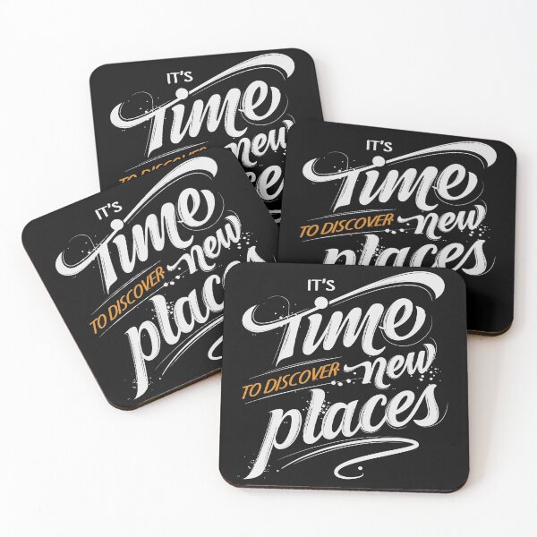 Item preview, It's Time To Discover New Places designed and sold by SmartStyle.