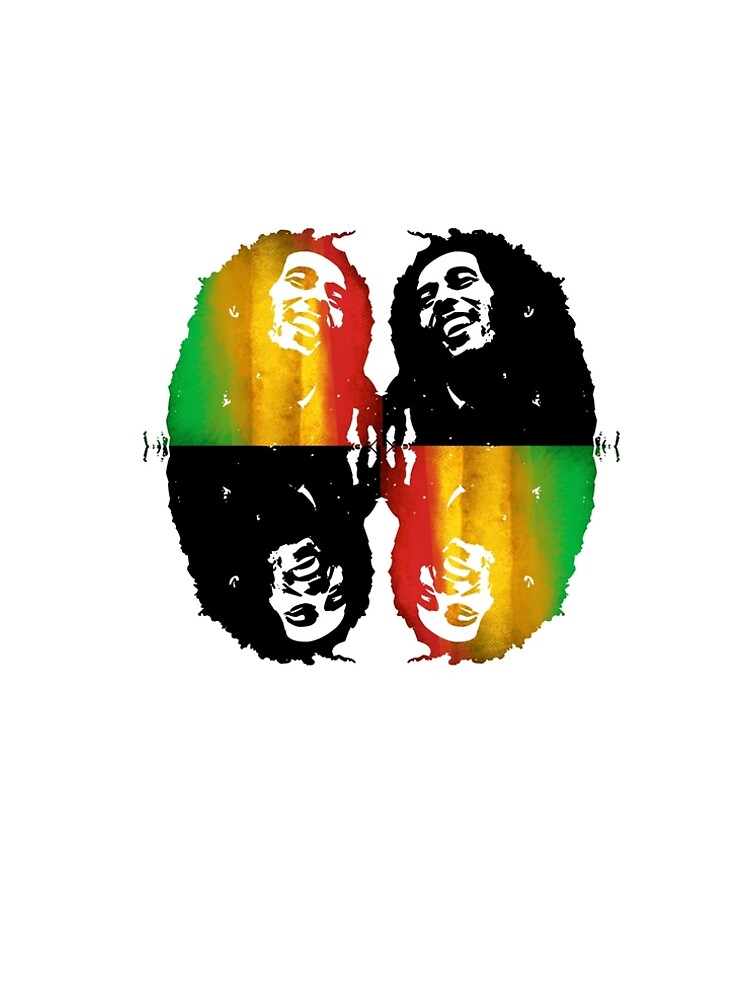 Aperçu 5 sur 5. Robe trapèze avec l'œuvre Composition Rasta Dreadlocks créée et vendue par How67.