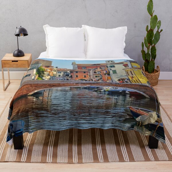 Item preview, Panoramic,widescreen prints Tapestries,Tapestry,throw blankets, Venice prints,italy wall art, italian vintage designed and sold by eyesight4vision.
