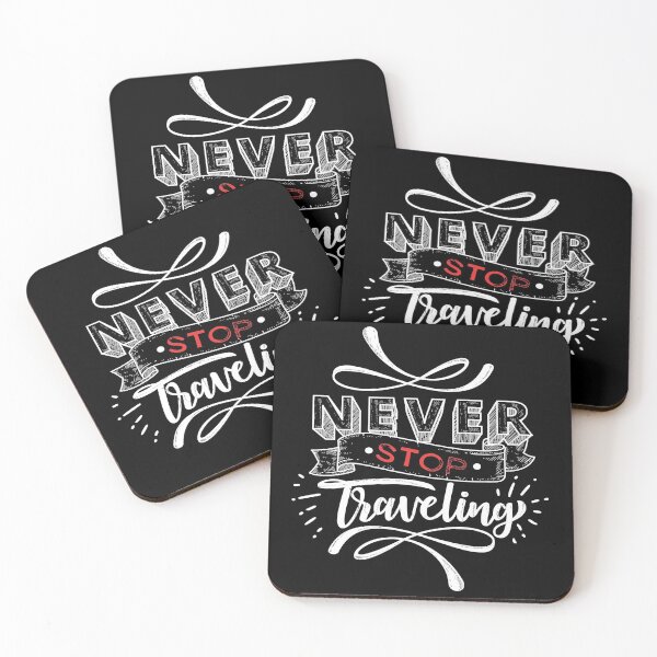 Item preview, Never Stop Travelling designed and sold by SmartStyle.
