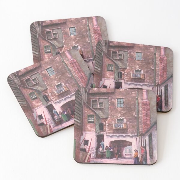 Item preview, Vintage Illustration of Bakehouse Close, Edinburgh (Outlander Location) designed and sold by yourscotland.