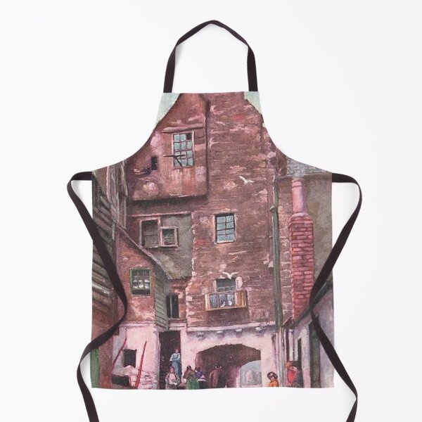 Item preview, Vintage Illustration of Bakehouse Close, Edinburgh (Outlander Location) designed and sold by yourscotland.