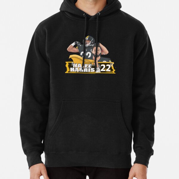 Steelers Najee Harris #22 Logo Men's Fleece Hoodie - S