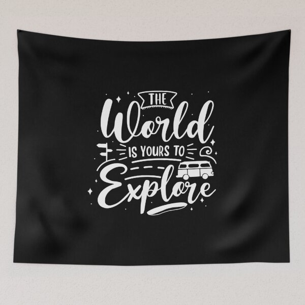 Item preview, The World Is Yours To Explore designed and sold by SmartStyle.