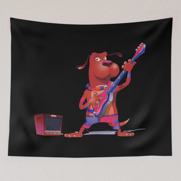 Item preview, Dog play guitar Funny Red dog music  designed and sold by Cool Store.