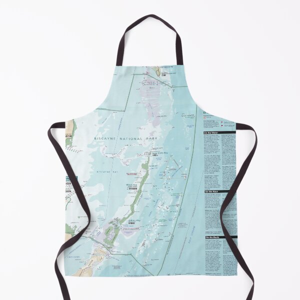Item preview, Biscayne National Park Map (2011) Florida Nature Preserve Atlas designed and sold by BravuraMedia.