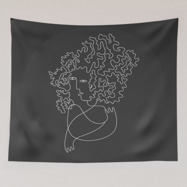 Item preview, One line recorder art designed and sold by TheHand-art.