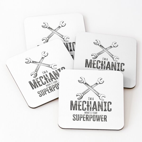 Item preview, I`m a mechanic, what`s your superpower cool vintage retro garage gift designed and sold by Naumovski.