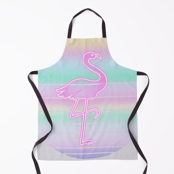 Item preview, Retro 80s Tropical Sun Vaporwave Summer Pink Flamingo designed and sold by IZiets.