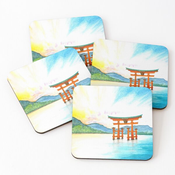 Item preview, Itsukushima Torri Gate Japan designed and sold by Antigone Damigou.