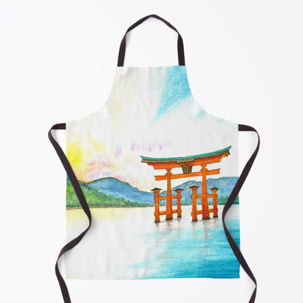 Item preview, Itsukushima Torri Gate Japan designed and sold by Antigone Damigou.