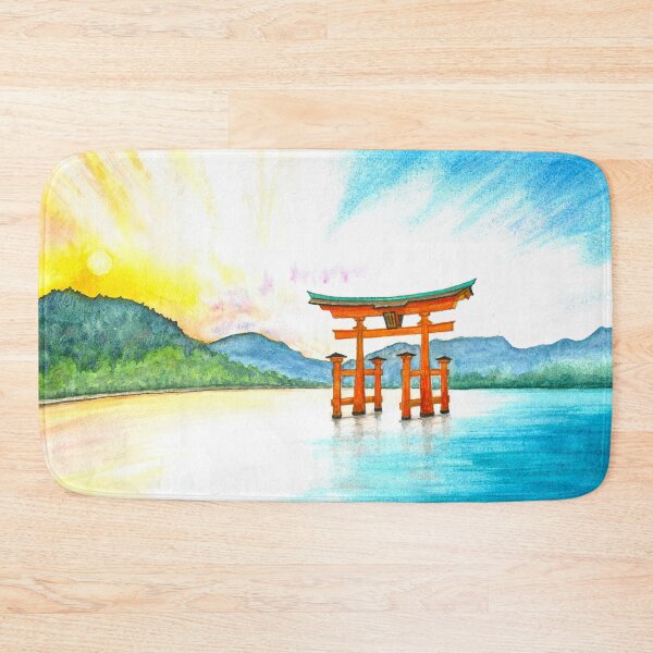 Item preview, Itsukushima Torri Gate Japan designed and sold by Antigone Damigou.