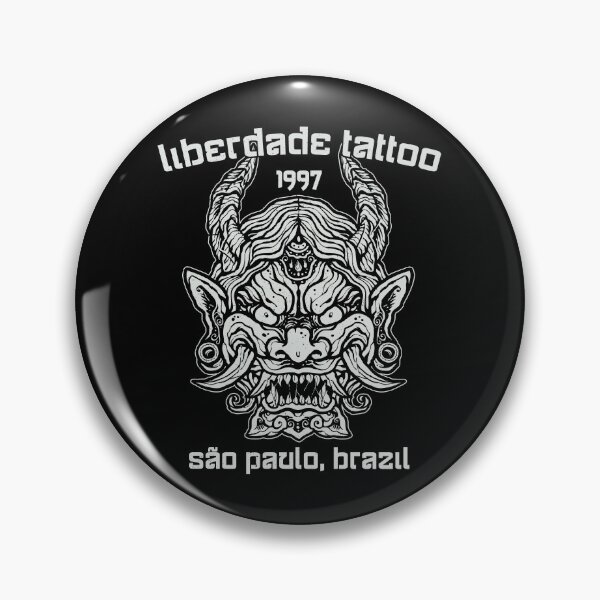Item preview, Japanese Oni Devil, Tattoo Design, Liberdade Japantown, Sao Paulo Brazil designed and sold by Proverbial Wisdom Design.