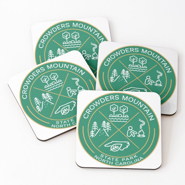 Item preview, Crowders Mountain State Park Heraldic Logo designed and sold by VanyaKar.