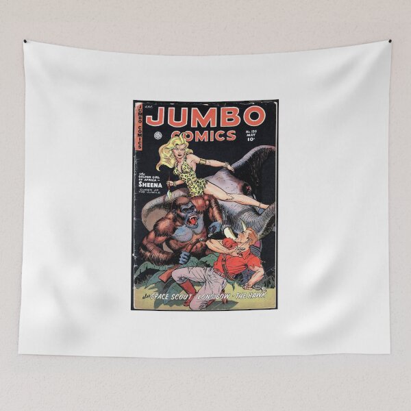 Item preview, Jumbo Comics 159 designed and sold by GreenTeaBuddha.