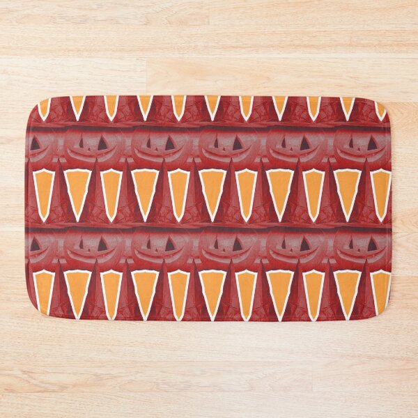 Item preview, Red Halloween Pumpkins Pattern designed and sold by syfufi.