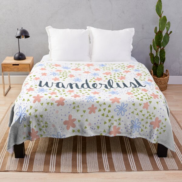 Item preview, Wanderlust - Pink and Periwinkle designed and sold by monitdesign.