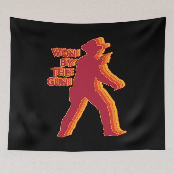 Item preview, Cowboy Won By The Gun designed and sold by LazyBuffalo.