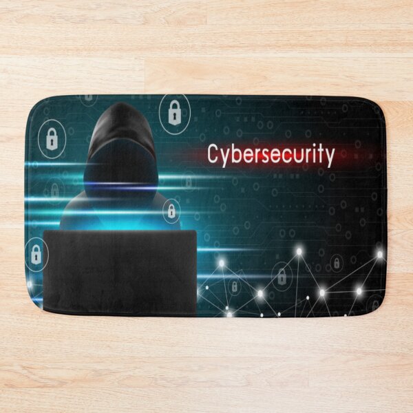 Item preview, Cybersecurity Concept Hacker using Computer designed and sold by WearWolfDesigns.