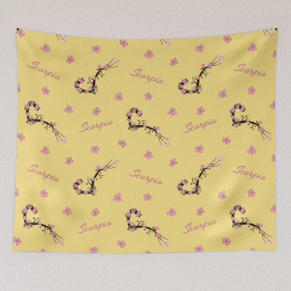 Item preview, Sunrise over Scorpio Cherry/Apple Tree Branch Constellation designed and sold by Astrowl-.