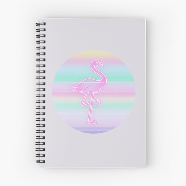 Item preview, Retro 80s Tropical Sun Vaporwave Summer Pink Flamingo designed and sold by IZiets.