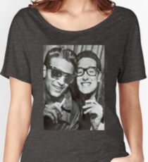 Buddy Holly and Waylon Jennings Women's Relaxed Fit T-Shirt