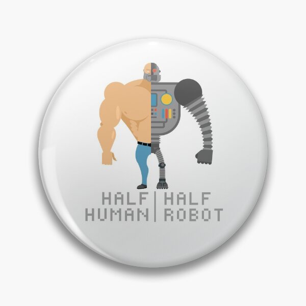Item preview, Half Human Half Robot designed and sold by Teez Designer.