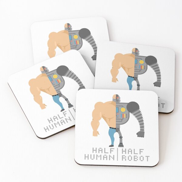 Item preview, Half Human Half Robot designed and sold by Teez Designer.