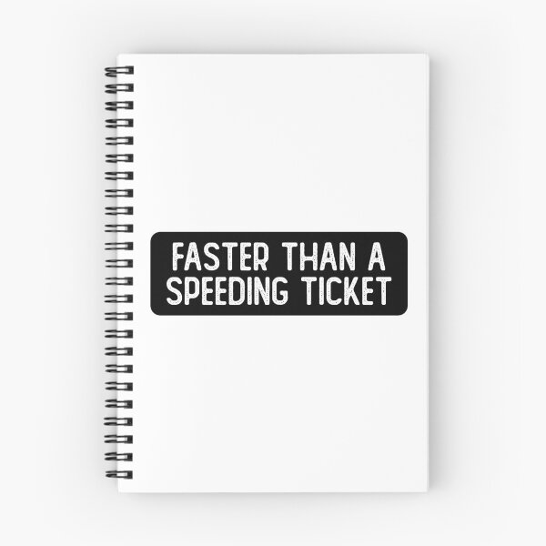 Item preview, Faster Than A Speeding Ticket Funny Biker designed and sold by Sour Soul.