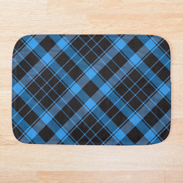 Item preview, Diseño a cuadros azul y negro, patrón inteligente designed and sold by PATTERNLIX.