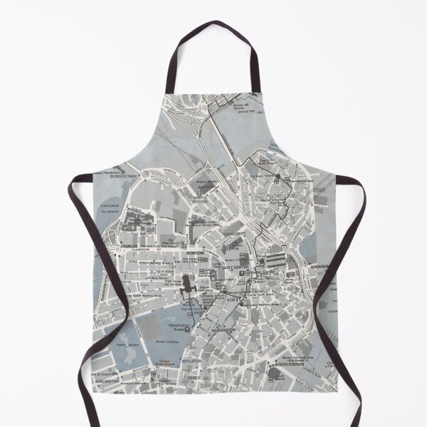 Item preview, Boston National Parks Map (1980) Bostonian Landmarks Atlas designed and sold by BravuraMedia.