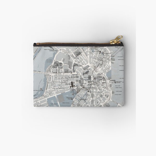 Item preview, Boston National Parks Map (1980) Bostonian Landmarks Atlas designed and sold by BravuraMedia.