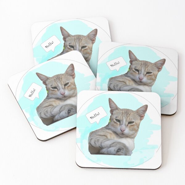 Item preview, Cute cat! designed and sold by VeenaNair23.