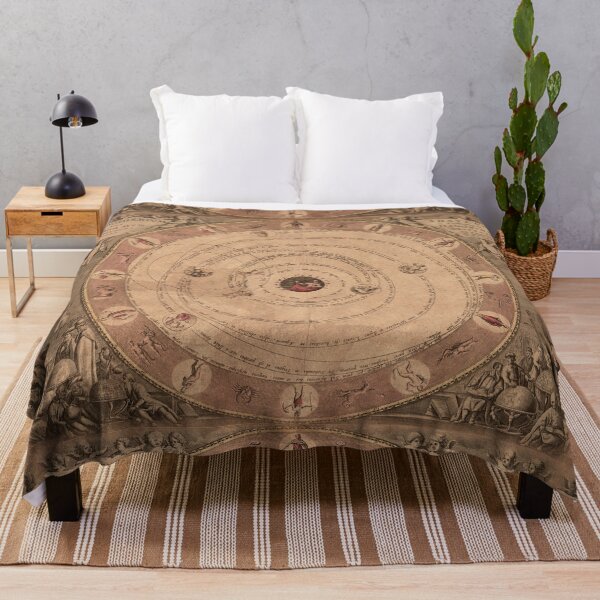 Item preview, 18th Century Astrology Zodiac Chart - Vintage Astronomy designed and sold by OddPop.