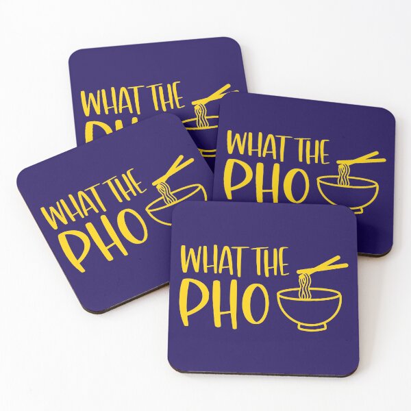 Item preview, What The Pho - Vietnamese Food Funny designed and sold by S Cube Design.